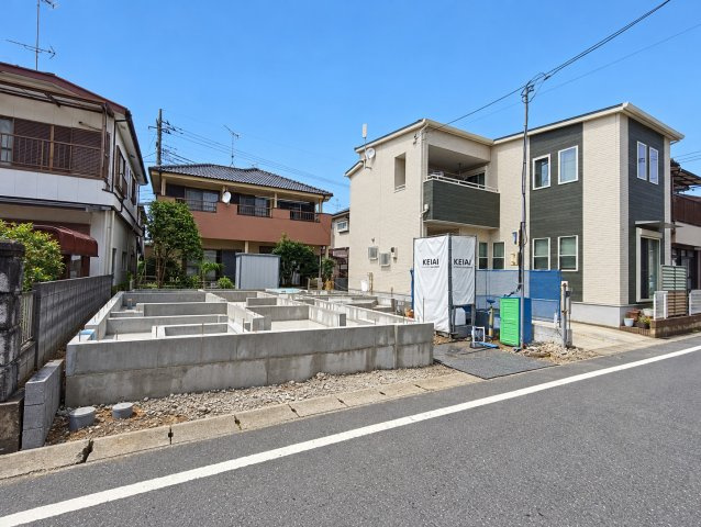 吉川市　木売　新築戸建　全1棟の外観|外観です