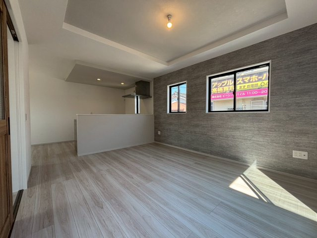 吉川市　木売　新築戸建　全1棟の居間・リビング|施工例です