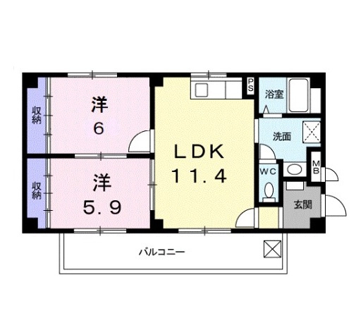 【間取り】 | クレイン【名古屋市賃貸・駅5分以内】
