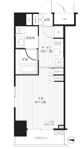 グランハイツ錦糸町の間取り