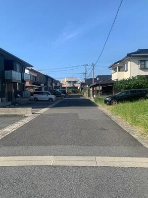 【前面道路含む現地写真】 | 鳥取市吉成  土地