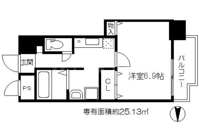SWISS難波西の間取り|SWISS難波西　間取