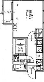 ＫＥＩＡＩ　ＲＥＳＩＤＥＮＣＥ　せんげん台Ⅶの間取り