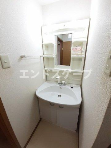 アプリコットＡの洗面所|高崎、前橋のお部屋探しはエンドスケープまで！お客様の理想お聞かせ下さい♪