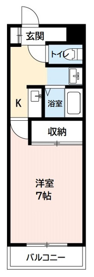 【間取り】 | ベルシャンブール本宿