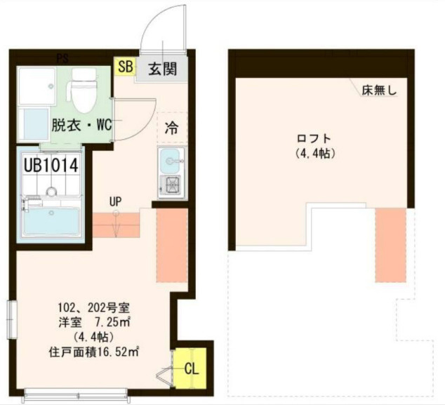 corretaの間取り