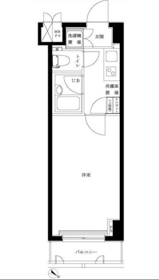 ルーブル学芸大学六番館の間取り