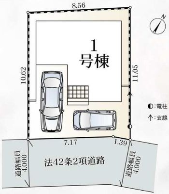 【区画図】 | 厚木市温水　限定１棟　新築住宅