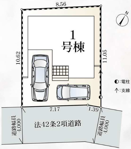 【区画図】 | 厚木市温水　限定１棟　新築住宅