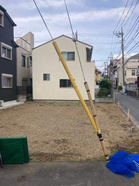 中野区大和町4丁目　南西角地×ZEH水準　限定1棟の外観