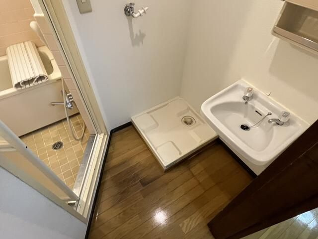 鮎沢コーポの洗面所