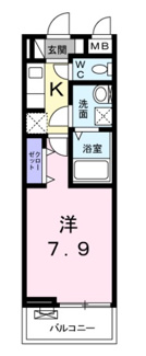 【間取り】 | クレセント | 間取りです。