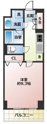 【間取り】 | エスリード長堀タワー