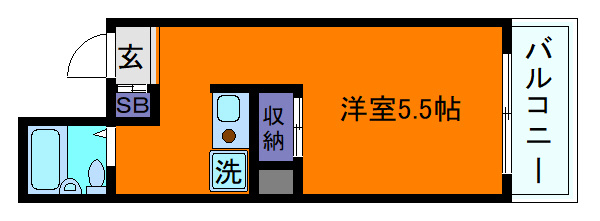 アルテハイム灘の間取り