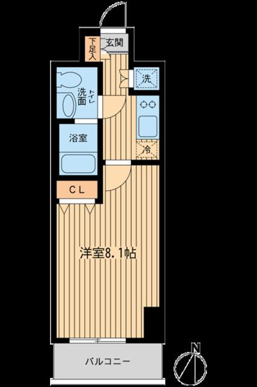 【間取り】 | ヒューマンハイム本羽田