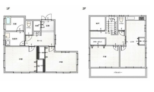 【間取り】 | 幸手市中5丁目　中古戸建