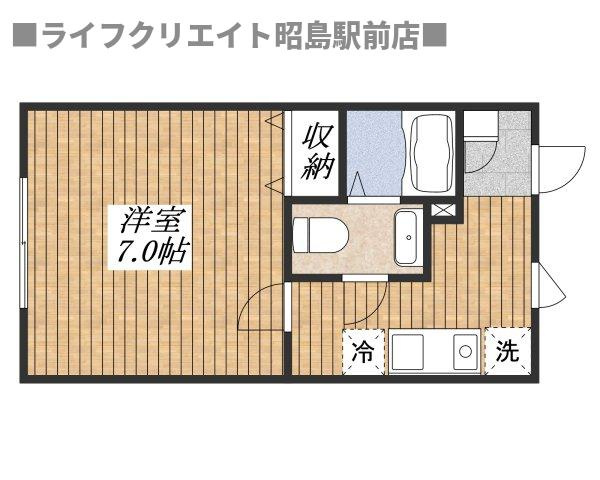 Arbre玉川町Aの間取り