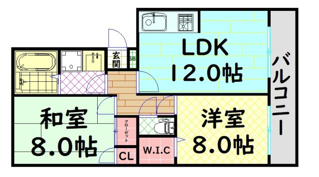 【間取り】 | メゾンボナール
