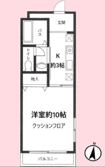 グリーンパーク中浦和の間取り
