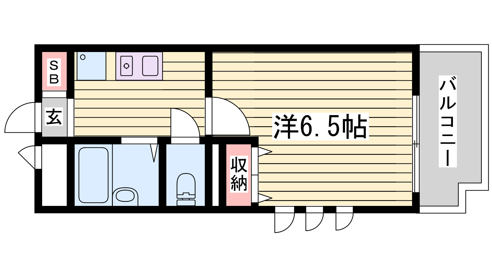 アーベントロートの間取り