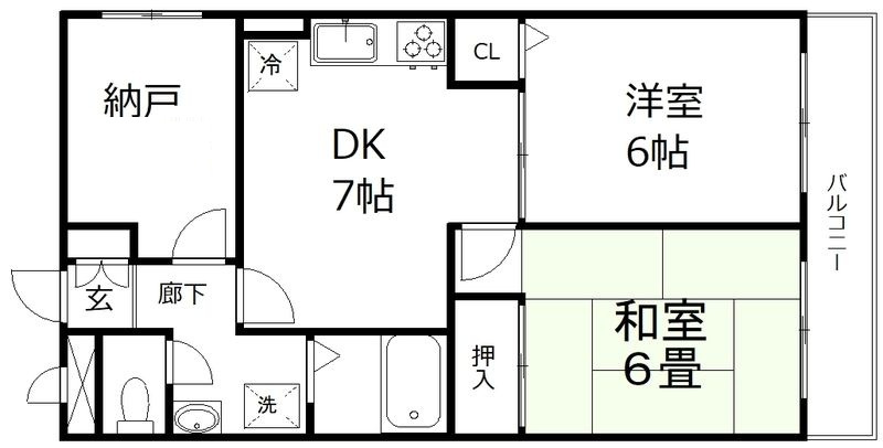 DeLCCS Ayase Ⅳの間取り|間取りです。