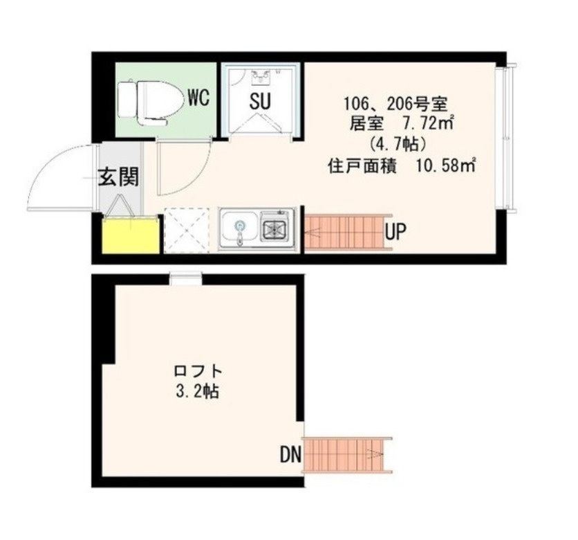 アーバンクレストの間取り