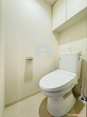 【トイレ】 | プレサンス天神橋六丁目ヴォワール | ※建物内別間取り参考写真