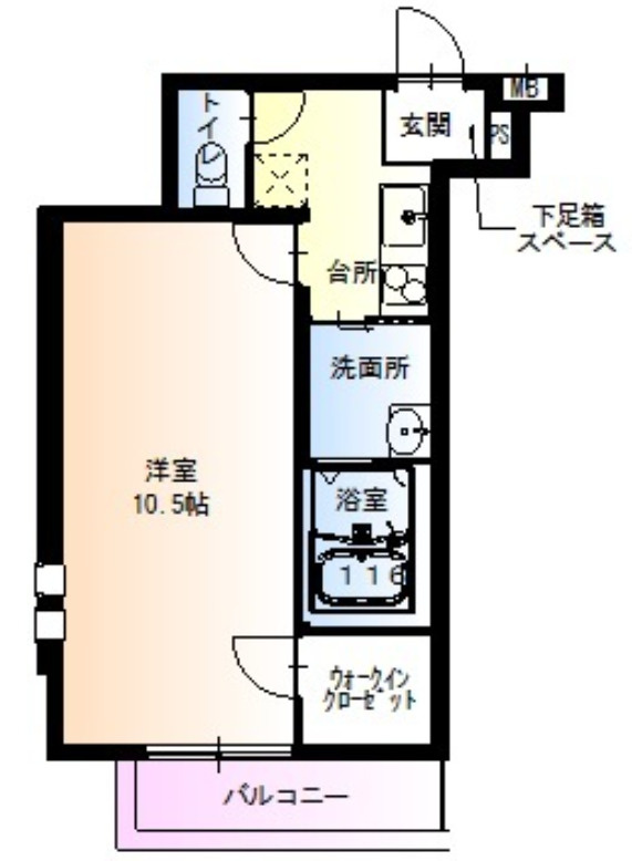 フジパレス吉田本町3番館の間取り
