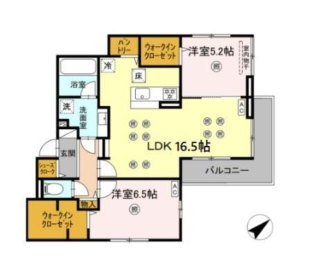 D-residence室見の間取り