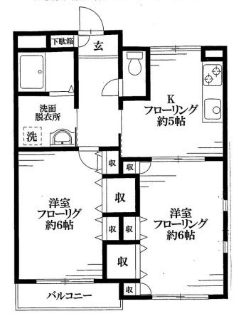 ベルコンフォートの間取り