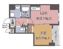 【間取り】 | プログレスコート梅田北