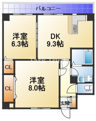 【間取り】 | グランデフィオーレ