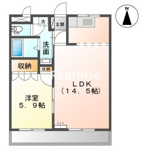 Ｂelle Ciel（ベル シエル）の間取り