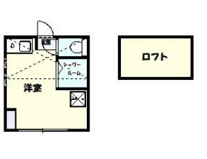 ルームズ市谷A棟の間取り