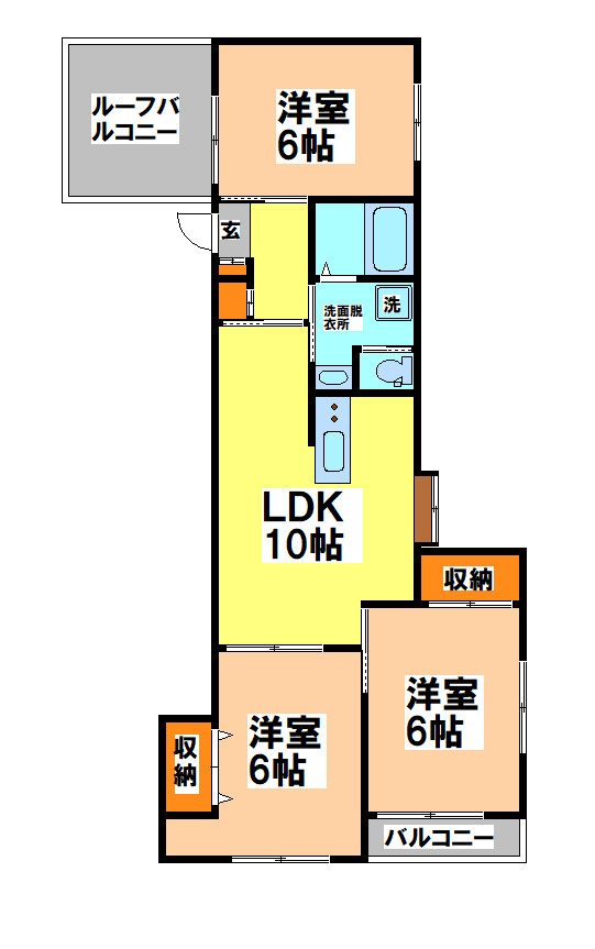 リヒテンシュタインの間取り