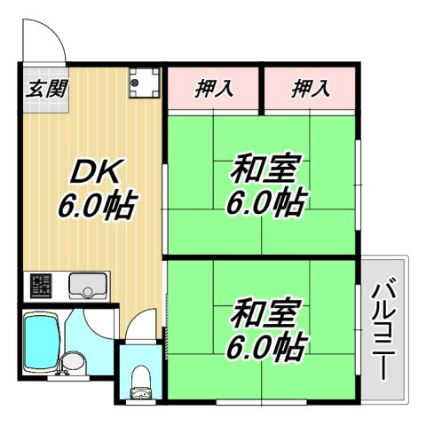 市隆ハイツ立花2番館
