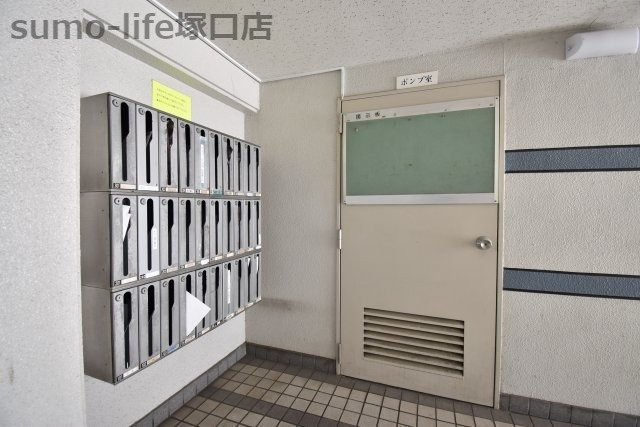 市隆ハイツ立花2番館のロビー