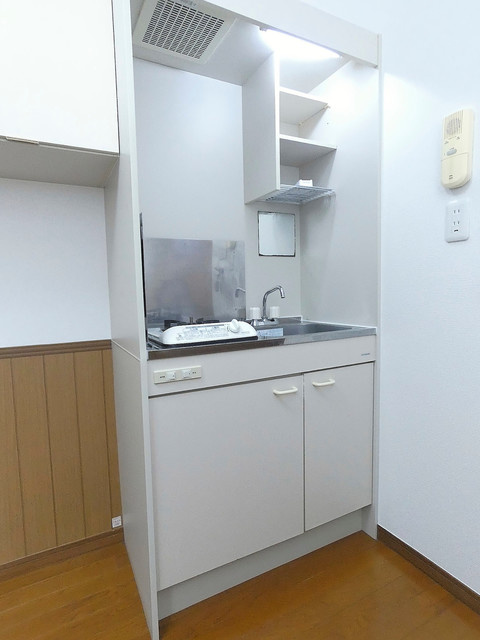 杉並区高円寺南２丁目のアパートのキッチン
