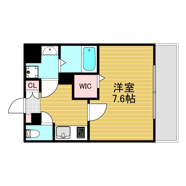 プライマル新大阪の間取り
