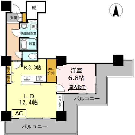 【間取り】 | 品川シーサイドビュータワー Ⅰ