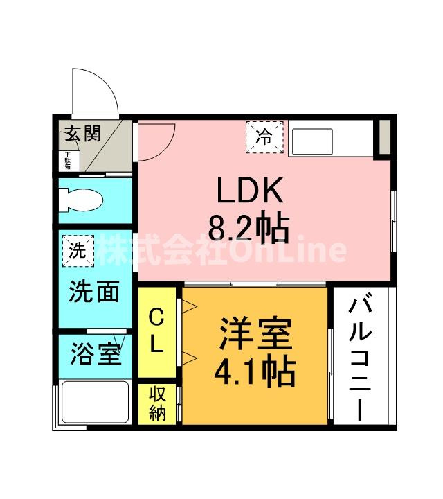 DOAHN正覚寺の間取り