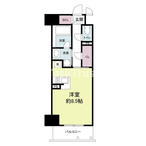 【間取り】 | ドゥーエ立売堀