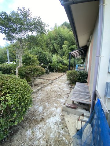 江良2丁目中古住宅の庭