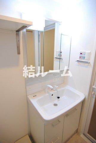 板橋区上板橋３丁目の賃貸マンションの洗面所