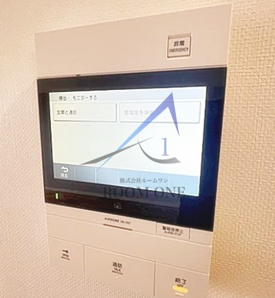 Ｕ　ＣＯＵＲＴ　西新井のセキュリティ|モニター付きインターホンです。