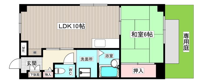 【間取り】 | 宝和マンション