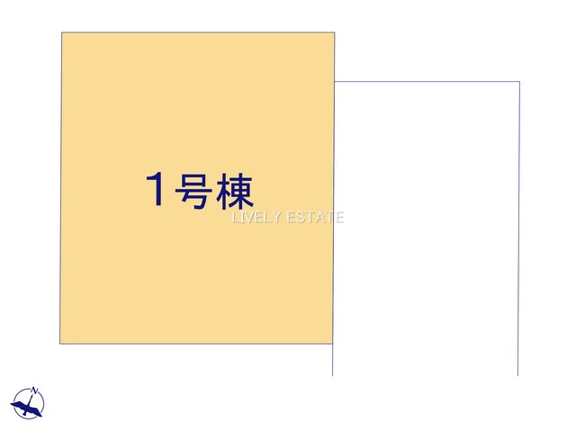 草加市松江6丁目 新築分譲住宅の区画図