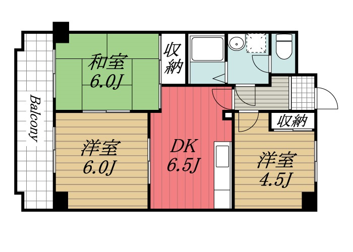 【間取り】 | パークハウス五井