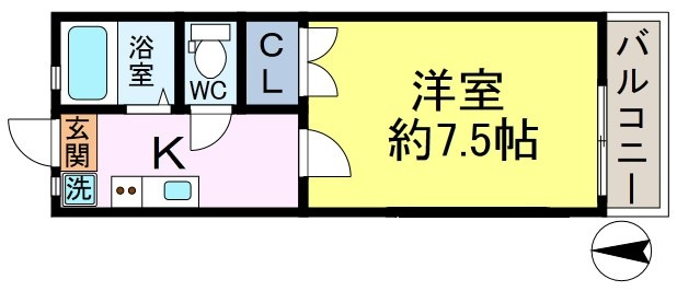 ニューライフ越塚の間取り