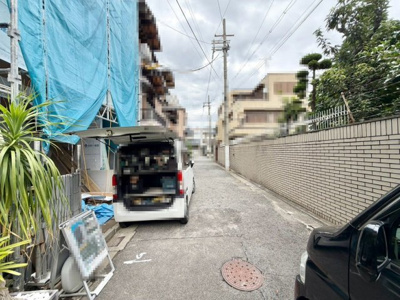 【前面道路含む現地写真】 | 大領２丁目　新築一戸建 | シャワー付きですので、朝の身支度の忙しい時間に重宝しますね♪
